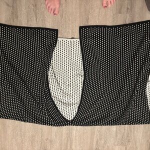 Wool reversible wrap